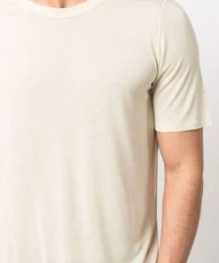 ( Nouvelle Collection ) Rick Owens T-shirt à Coupe Longue Homme -Rick Owens Soldes 17912633 37784669 600