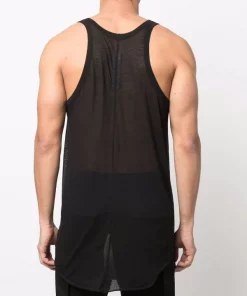 ( Nouvelle Collection ) Rick Owens Débardeur à Effet De Transparence Homme -Rick Owens Soldes 17912656 37784408 600