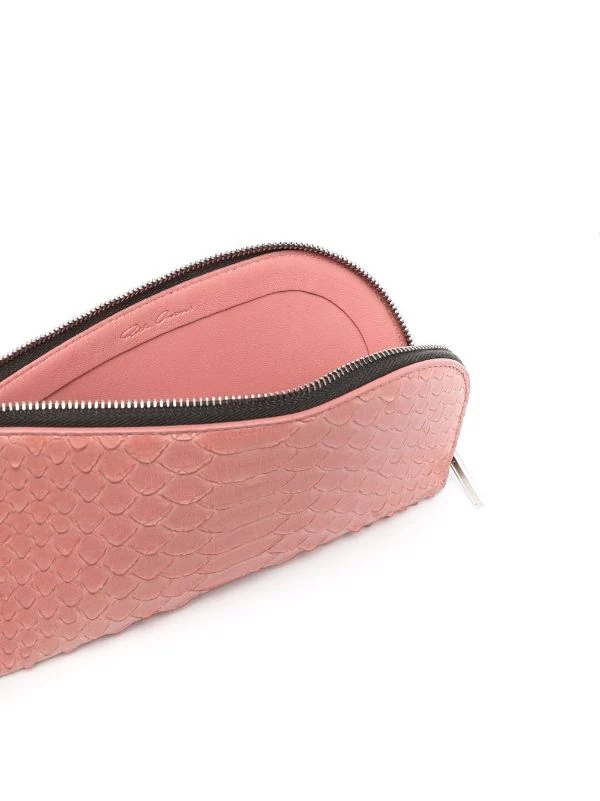 ( Nouvelle Collection ) Rick Owens Portefeuille Zippé à Effet Peau De Crocodile Homme 5 ( Nouvelle Collection ) Rick Owens Portefeuille Zippé à Effet Peau De Crocodile Homme – Image 3