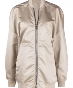 ( Nouvelle Collection ) Rick Owens Veste Bomber Jumbo Peter Flight Oversize Femme