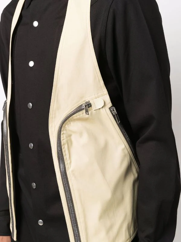 ( Nouvelle Collection ) Rick Owens 32 VANILLA Débardeur Bauhaus En Cuir Homme 7 ( Nouvelle Collection ) Rick Owens 32 VANILLA Débardeur Bauhaus En Cuir Homme – Image 5