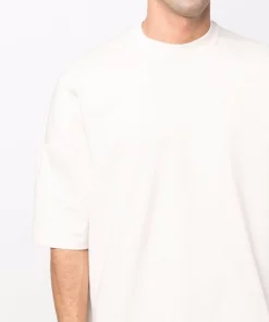 ( Nouvelle Collection ) Rick Owens T-shirt à Effet D'épaules Descendues Femme -Rick Owens Soldes 17914536 37782745 600