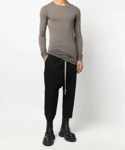 ( Nouvelle Collection ) Rick Owens T-shirt à Effet De Transparence Homme -Rick Owens Soldes 17915035 37973927 600