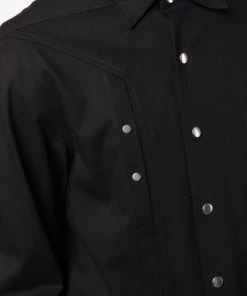 Rick Owens Chemise à Manches Longues Homme 11 Rick Owens Chemise à Manches Longues Homme -Rick Owens Soldes 17916055 37854308 600