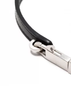( Nouvelle Collection ) Rick Owens 09 BLACK Collier En Cuir à Taille Ajustable Homme -Rick Owens Soldes 17916130 38347928 600
