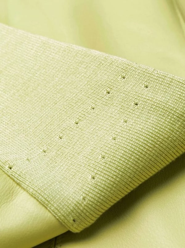 Rick Owens 32 VANILLA Veste De Moto En Cuir Femme 9 Rick Owens 32 VANILLA Veste De Moto En Cuir Femme – Image 7