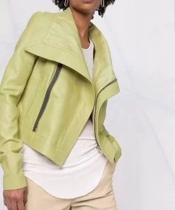 Rick Owens 32 VANILLA Veste De Moto En Cuir Femme 14 Rick Owens 32 VANILLA Veste De Moto En Cuir Femme -Rick Owens Soldes 17924802 37991305 600