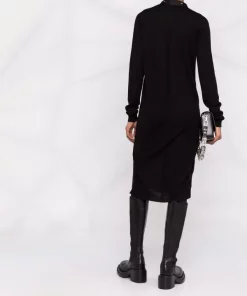 ( Nouvelle Collection ) Rick Owens Cardigan Sasha En Laine Femme -Rick Owens Soldes 17925523 37985447 600