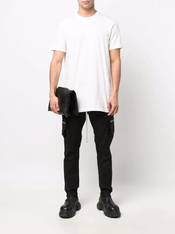( Nouvelle Collection ) Rick Owens T-shirt à Col Ras Du Cou Homme 4 ( Nouvelle Collection ) Rick Owens T-shirt à Col Ras Du Cou Homme – Image 2