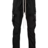 ( Nouvelle Collection ) Rick Owens 09 BLACK Pantalon Sarouel à Lien De Resserrage Homme -Rick Owens Soldes 17932696 38029627 600