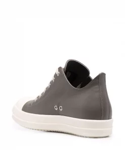 ( Nouvelle Collection ) Rick Owens GRIGIO Baskets Mi-montantes Fogachine Homme -Rick Owens Soldes 17932713 38004362 600