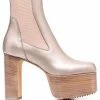 ( Nouvelle Collection ) Rick Owens Bottines Métallisées à Plateforme 150 Mm Femme -Rick Owens Soldes 17932729 37810440 600