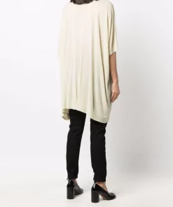 ( Nouvelle Collection ) Rick Owens T-shirt Minerva à Design Drapé Femme -Rick Owens Soldes 17933198 38036411 600