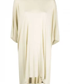 ( Nouvelle Collection ) Rick Owens T-shirt Minerva à Design Drapé Femme