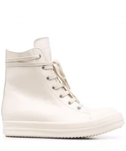 ( Nouvelle Collection ) Rick Owens Baskets Montantes En Cuir Femme