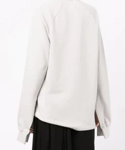 Rick Owens Sweat à Logo Imprimé OYSTER -Rick Owens Soldes 17934562 38632743 600