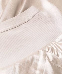 ( Nouvelle Collection ) Rick Owens Pantalon évasé à Fini Brillant Femme -Rick Owens Soldes 17936534 37824486 600