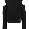 Rick Owens Pull à Détails De Découpes 09 BLACK 2 Rick Owens Pull à Détails De Découpes 09 BLACK -Rick Owens Soldes 17938635 37868584 600