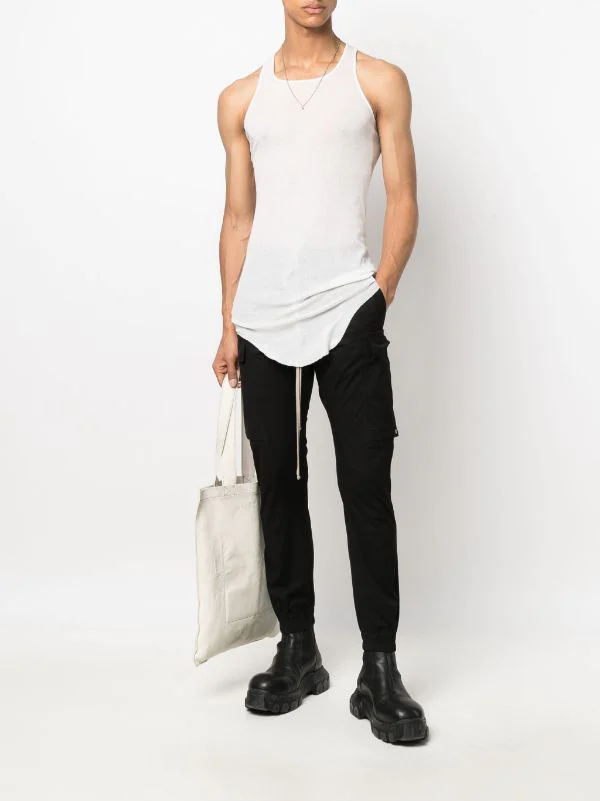 ( Nouvelle Collection ) Rick Owens 11 MILK Débardeur Fogachine à Fines Nervures Homme 4 ( Nouvelle Collection ) Rick Owens 11 MILK Débardeur Fogachine à Fines Nervures Homme – Image 2