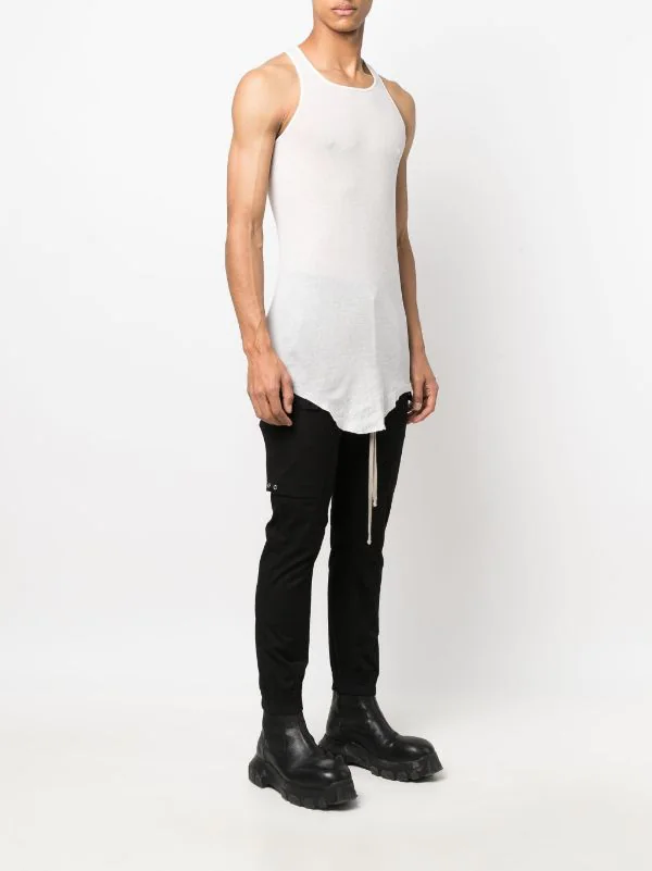 ( Nouvelle Collection ) Rick Owens 11 MILK Débardeur Fogachine à Fines Nervures Homme 5 ( Nouvelle Collection ) Rick Owens 11 MILK Débardeur Fogachine à Fines Nervures Homme – Image 3