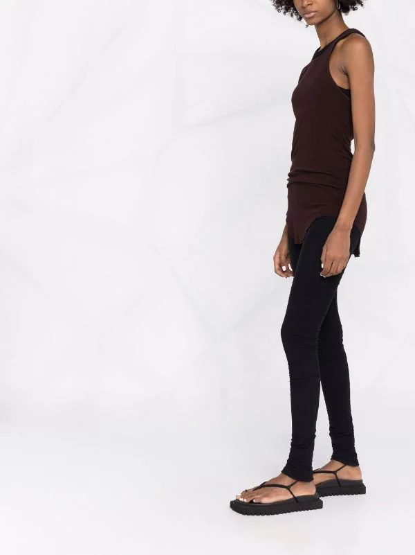 ( Nouvelle Collection ) Rick Owens Legging à Taille Haute 09 BLACK 6 ( Nouvelle Collection ) Rick Owens Legging à Taille Haute 09 BLACK – Image 4