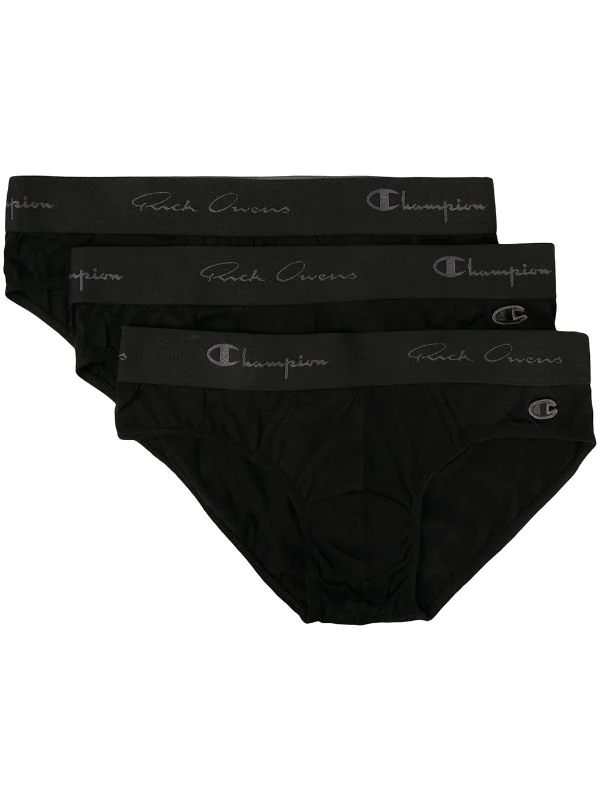 Rick Owens Boxer En Coton à Taille à Logo Homme 3 Rick Owens Boxer En Coton à Taille à Logo Homme