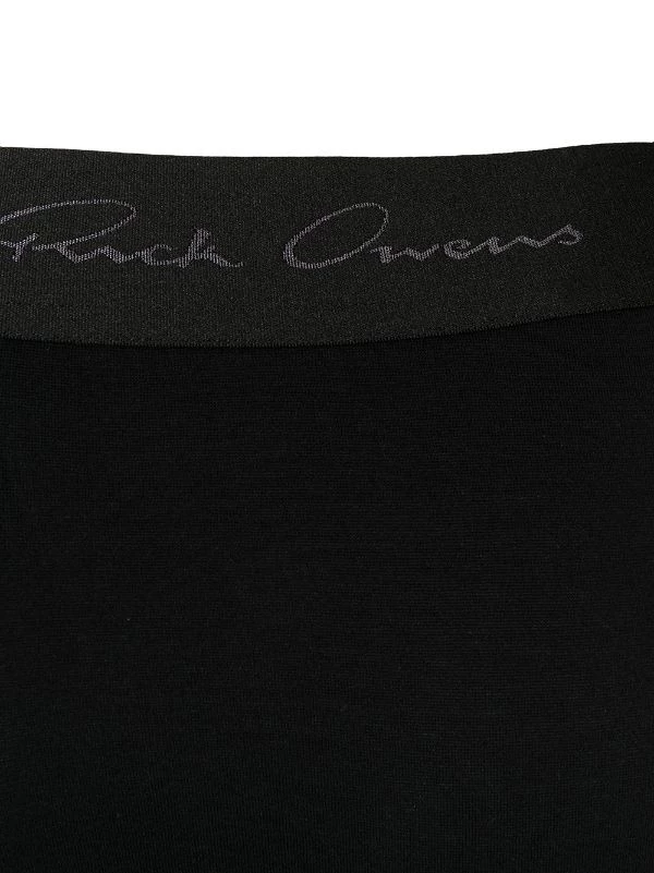 Rick Owens Boxer En Coton à Taille à Logo Homme 6 Rick Owens Boxer En Coton à Taille à Logo Homme – Image 4