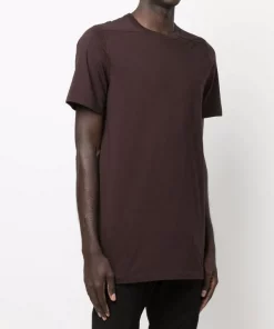 ( Nouvelle Collection ) Rick Owens T-shirt Cintré à Encolure Ras Du Cou Homme -Rick Owens Soldes 17943979 37949851 600
