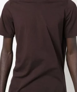 ( Nouvelle Collection ) Rick Owens T-shirt Cintré à Encolure Ras Du Cou Homme -Rick Owens Soldes 17943979 37950702 600