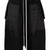 ( Nouvelle Collection ) Rick Owens Short En Coton à Lien De Resserrage Homme -Rick Owens Soldes 17945395 38460138 600