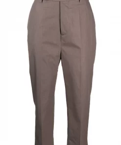 ( Nouvelle Collection ) Rick Owens Pantalon De Tailleur Court Femme