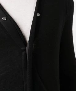 ( Nouvelle Collection ) Rick Owens Cardigan En Maille Fine 09 BLACK -Rick Owens Soldes 17949098 38119058 600
