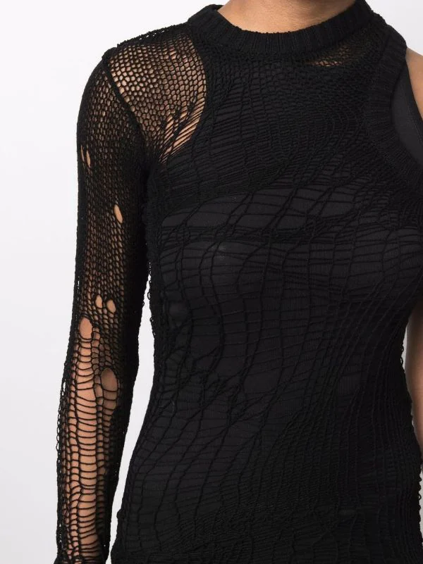 ( Nouvelle Collection ) Rick Owens Haut Crop En Maille Femme 7 ( Nouvelle Collection ) Rick Owens Haut Crop En Maille Femme – Image 5