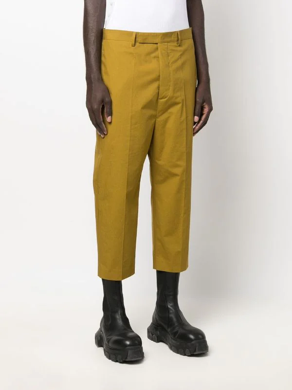 ( Nouvelle Collection ) Rick Owens Pantalon De Costume à Coupe Courte 72 SULPHATE 6 ( Nouvelle Collection ) Rick Owens Pantalon De Costume à Coupe Courte 72 SULPHATE – Image 4