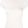 ( Nouvelle Collection ) Rick Owens 21 NATURAL T-shirt Cintré à Col Rond Femme 2 ( Nouvelle Collection ) Rick Owens 21 NATURAL T-shirt Cintré à Col Rond Femme -Rick Owens Soldes 17956896 38218079 600