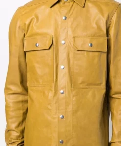 ( Nouvelle Collection ) Rick Owens Surchemise En Cuir 72 SULPHATE 11 ( Nouvelle Collection ) Rick Owens Surchemise En Cuir 72 SULPHATE -Rick Owens Soldes 17957568 37926114 600