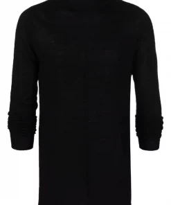 ( Nouvelle Collection ) Rick Owens 09 BLACK Pull à Encolure Ras Du Cou Homme