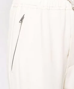 ( Nouvelle Collection ) Rick Owens Pantalon Court à Lien De Resserrage 21 NATURAL -Rick Owens Soldes 17959529 38057750 600