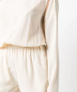 ( Nouvelle Collection ) Rick Owens 21 NATURAL Combishort à Découpes Femme -Rick Owens Soldes 17960829 38176945 600