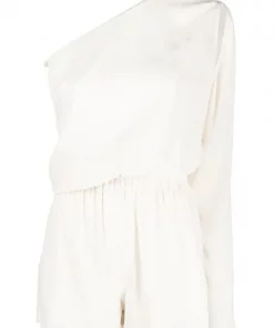 ( Nouvelle Collection ) Rick Owens 21 NATURAL Combishort à Découpes Femme