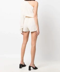 ( Nouvelle Collection ) Rick Owens 21 NATURAL Combishort à Découpes Femme -Rick Owens Soldes 17960829 38180145 600