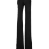 ( Nouvelle Collection ) Rick Owens 09 BLACK Pantalon évasé à Coupe Longue Femme -Rick Owens Soldes 17962951 38334049 600