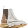 Rick Owens Bottines à Superposition En Tissu Femme -Rick Owens Soldes 17963413 38631886 600