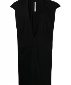 ( Nouvelle Collection ) Rick Owens T-shirt Dylan à Empiècement Transparent Homme