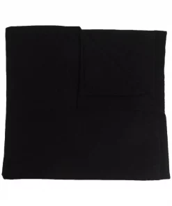 ( Nouvelle Collection ) Rick Owens 09 BLACK écharpe Légère En Cachemire Femme