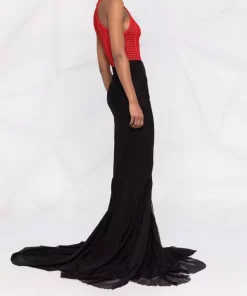 ( Nouvelle Collection ) Rick Owens 09 BLACK Jupe Longue à Ourlet évasé Femme 13 ( Nouvelle Collection ) Rick Owens 09 BLACK Jupe Longue à Ourlet évasé Femme -Rick Owens Soldes 17972735 37956839 600