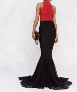 ( Nouvelle Collection ) Rick Owens 09 BLACK Jupe Longue à Ourlet évasé Femme 11 ( Nouvelle Collection ) Rick Owens 09 BLACK Jupe Longue à Ourlet évasé Femme -Rick Owens Soldes 17972735 37957991 600