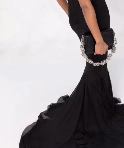 ( Nouvelle Collection ) Rick Owens 09 BLACK Jupe Longue à Ourlet évasé Femme 12 ( Nouvelle Collection ) Rick Owens 09 BLACK Jupe Longue à Ourlet évasé Femme -Rick Owens Soldes 17972735 37957995 600