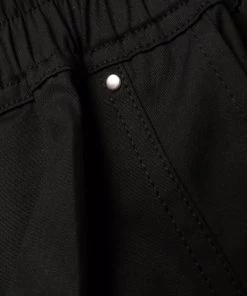 ( Nouvelle Collection ) Rick Owens Pantalon Sarouel à Lien De Resserrage 09 BLACK -Rick Owens Soldes 17974363 37988235 600