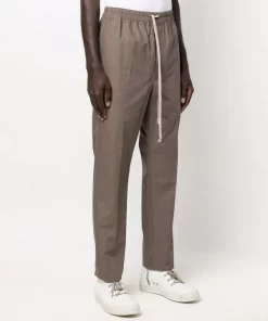 ( Nouvelle Collection ) Rick Owens Pantalon Sarouel à Lien De Resserrage Homme -Rick Owens Soldes 17974420 37963937 600